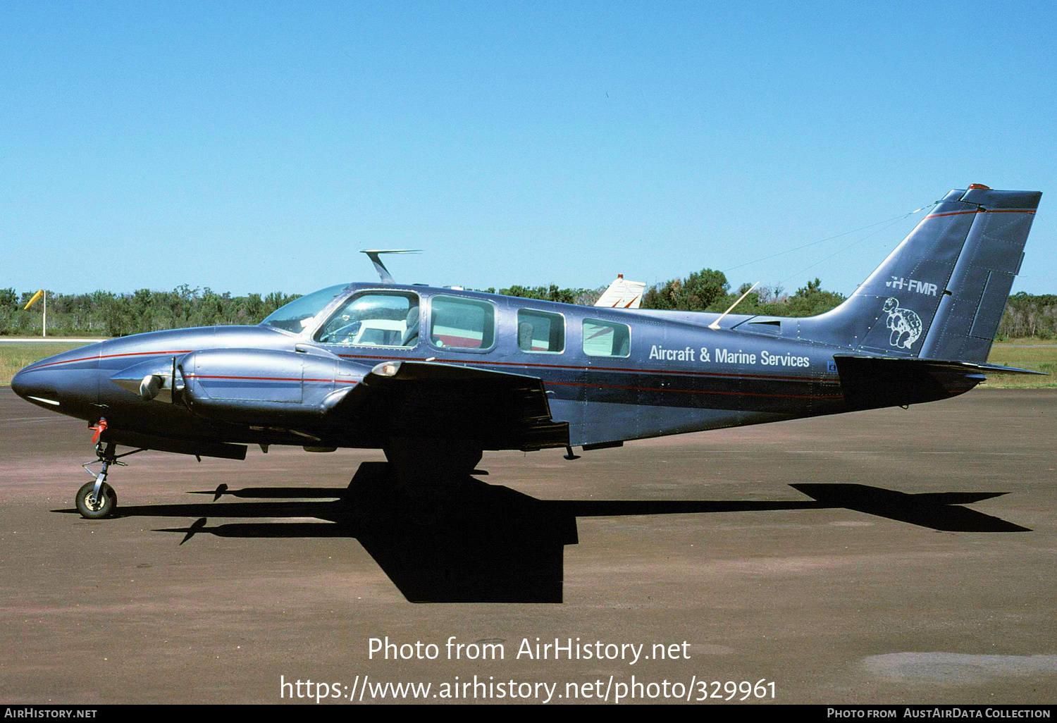 Aircraft Photo of VH-FMR | Beech 58 Baron | Aircraft & Marine Services | AirHistory.net #329961