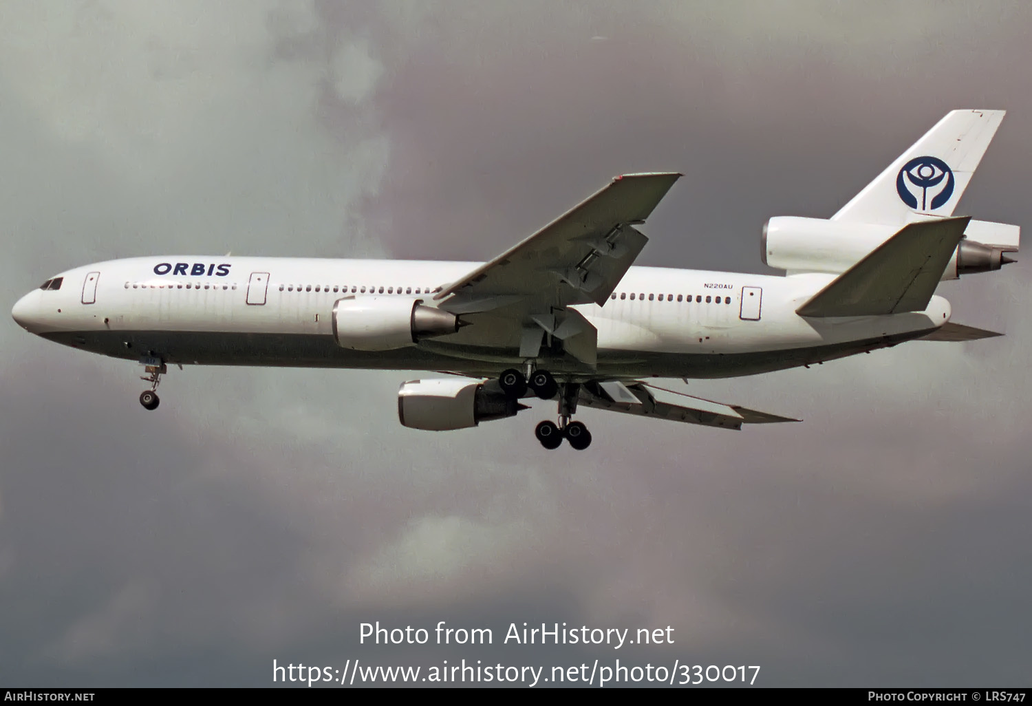 Aircraft Photo of N220AU | McDonnell Douglas DC-10-10 | Project Orbis | AirHistory.net #330017