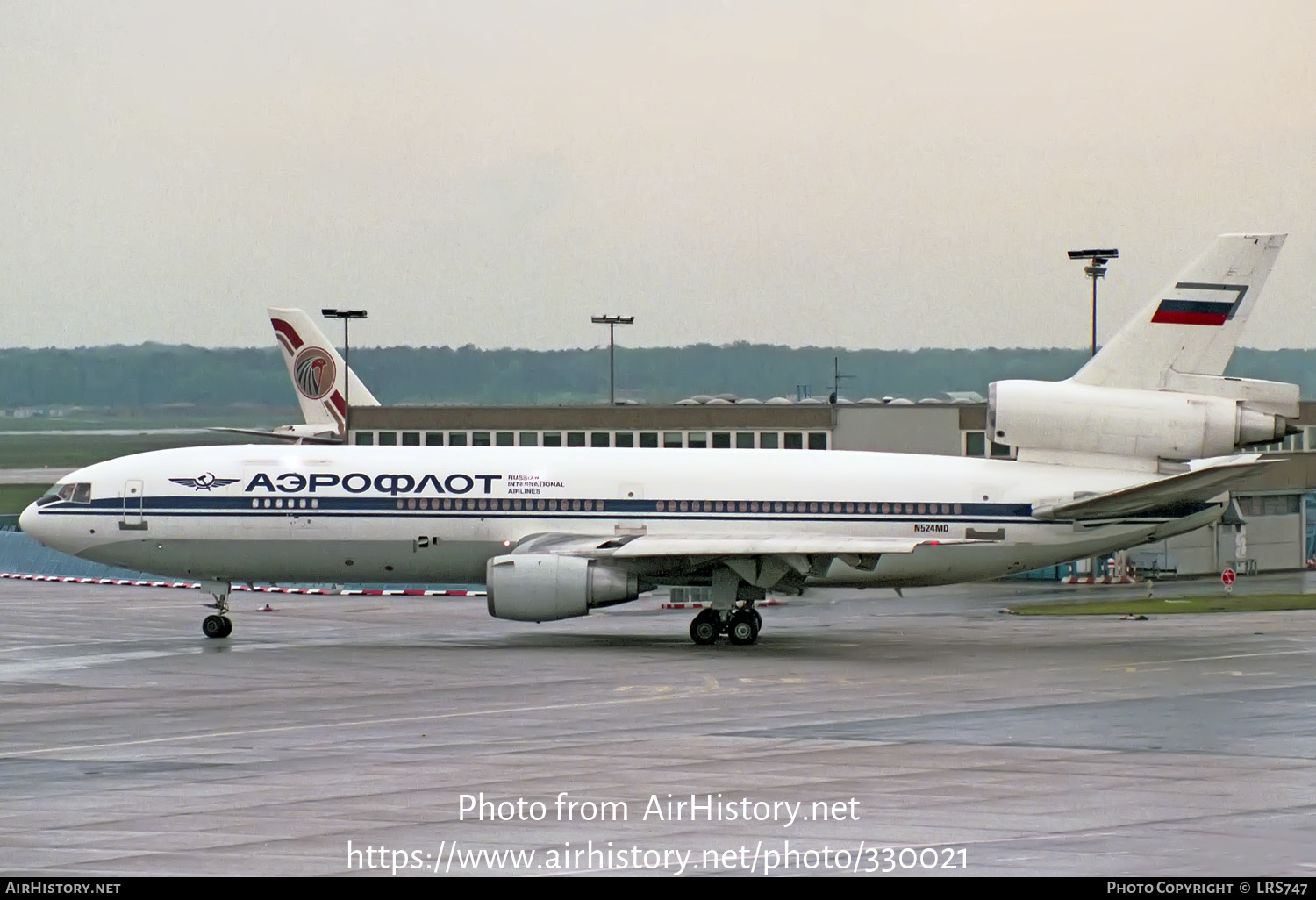 Aircraft Photo of N524MD | McDonnell Douglas DC-10-30(F) | Aeroflot - Russian International Airlines | AirHistory.net #330021