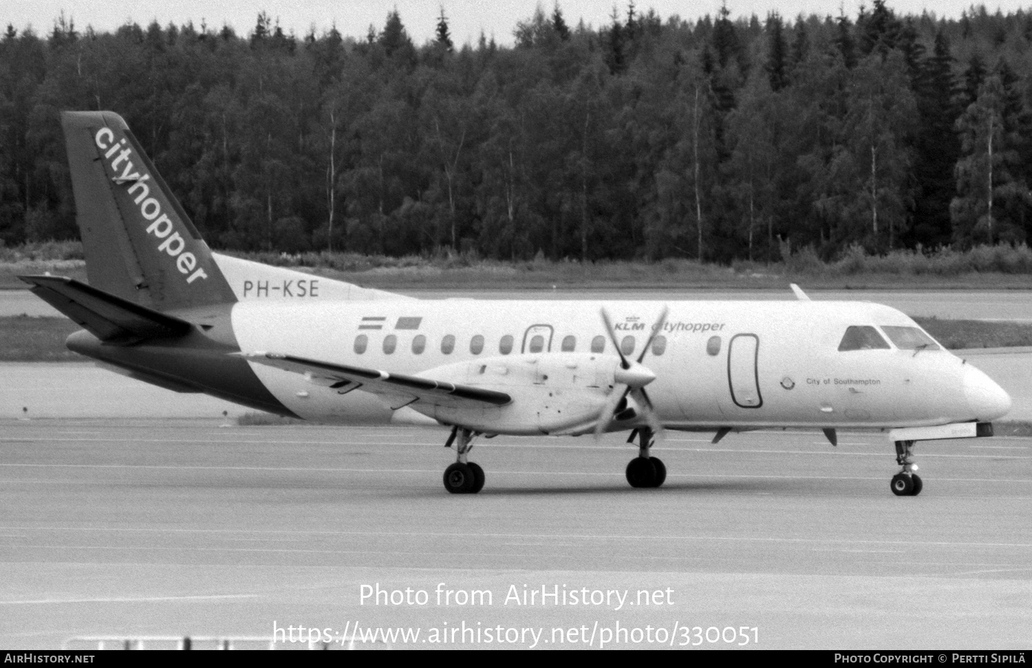 Aircraft Photo of PH-KSE | Saab 340B | KLM Cityhopper | AirHistory.net #330051