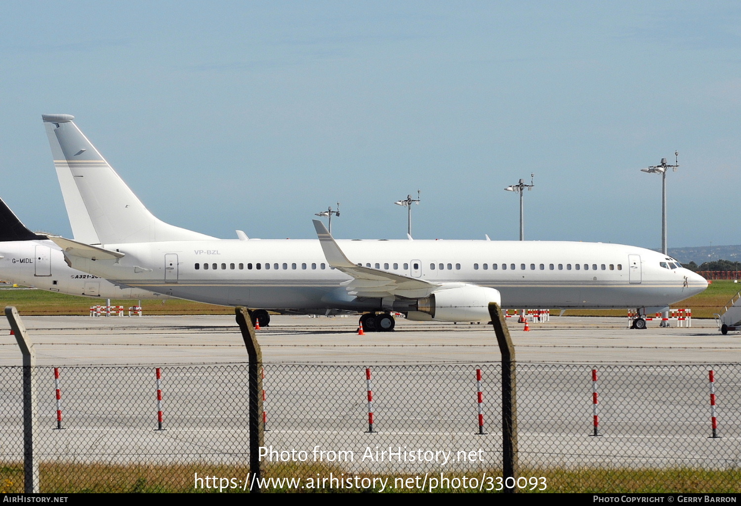 Aircraft Photo of VP-BZL | Boeing 737-8DV BBJ2 | AirHistory.net #330093