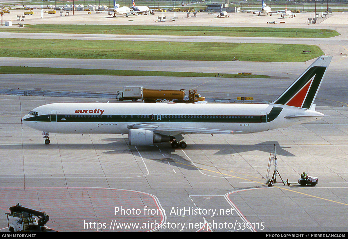 Aircraft Photo of EI-CRD | Boeing 767-31B/ER | Eurofly | AirHistory.net #330115