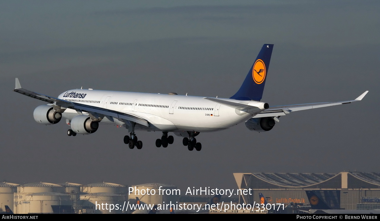 Aircraft Photo of D-AIHL | Airbus A340-642 | Lufthansa | AirHistory.net #330171