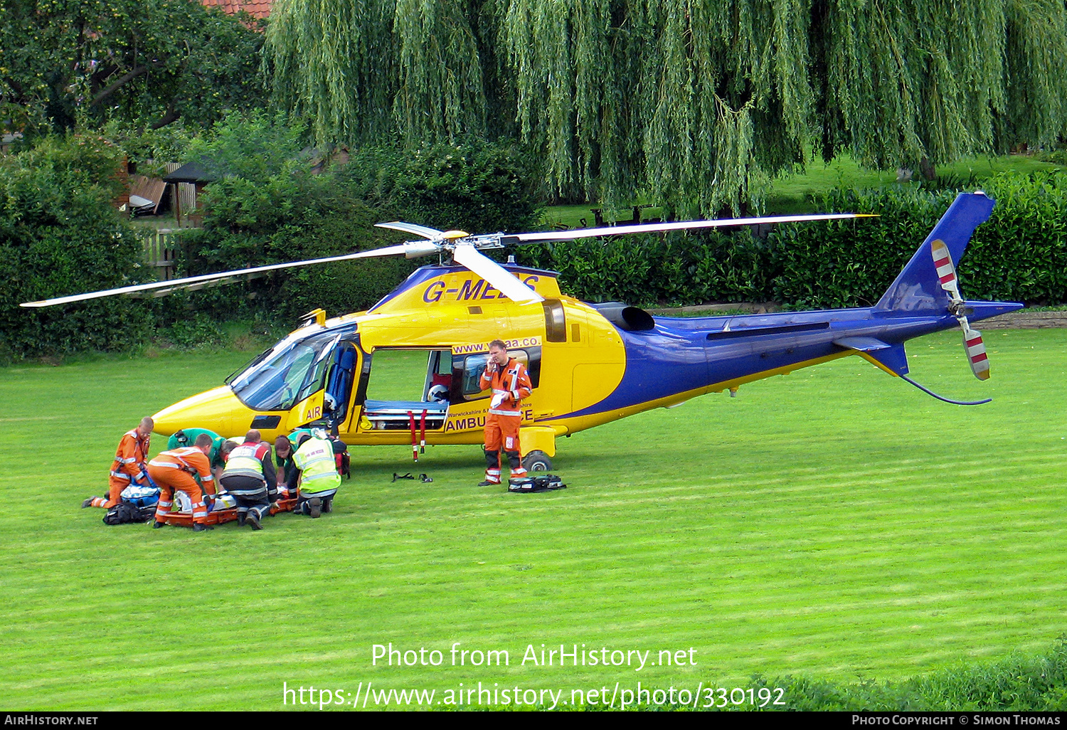 Aircraft Photo of G-MEDS | Agusta A-109E Power | Warwickshire & Northamptonshire Air Ambulance | AirHistory.net #330192