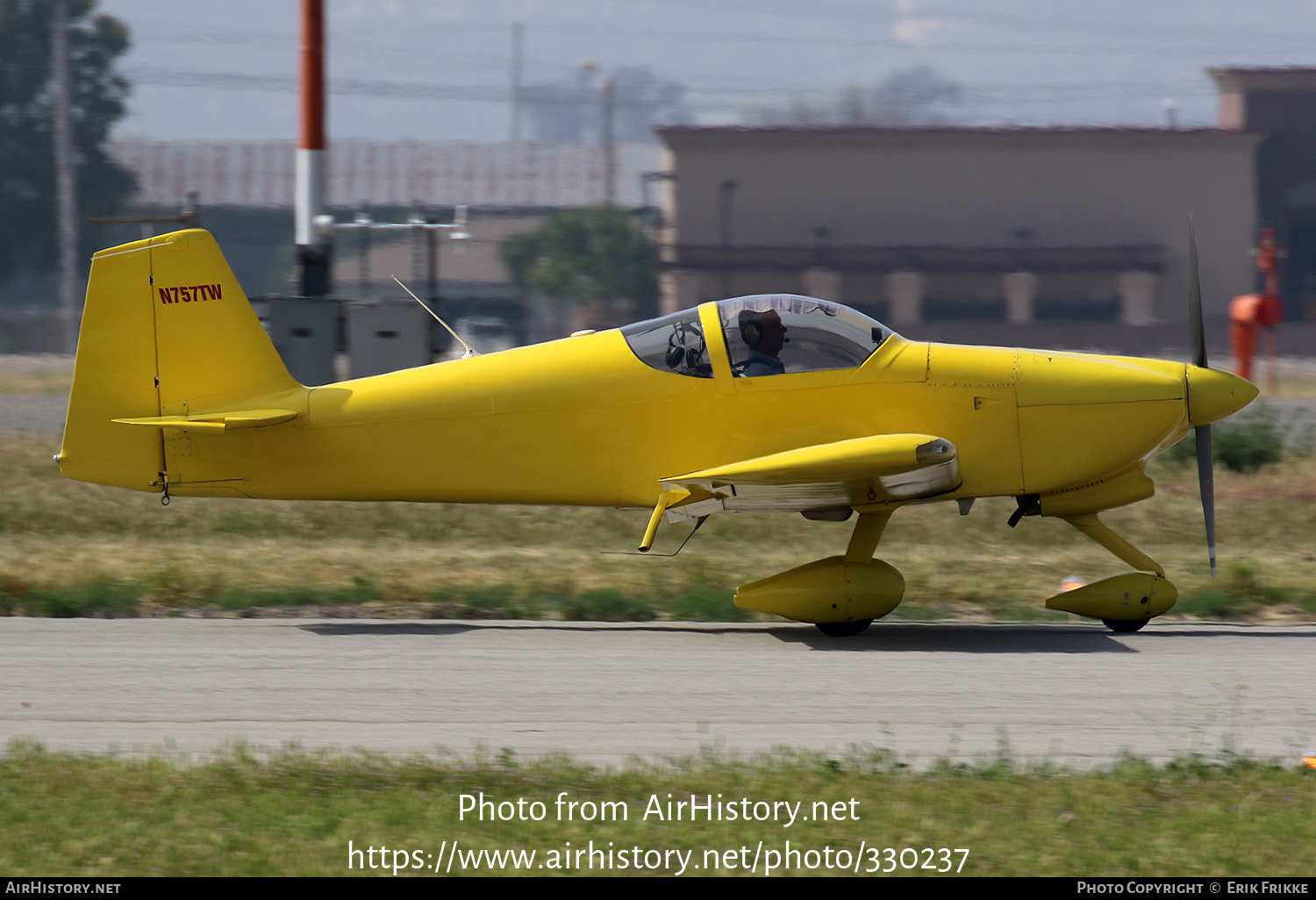 Aircraft Photo of N757TW | Van's RV-6A | AirHistory.net #330237