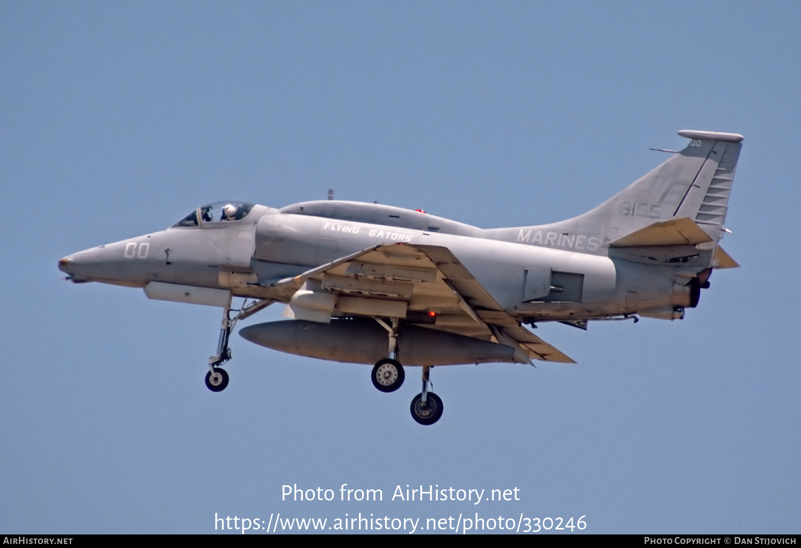 Aircraft Photo of 158155 / 8155 | McDonnell Douglas A-4M Skyhawk II | USA - Marines | AirHistory.net #330246