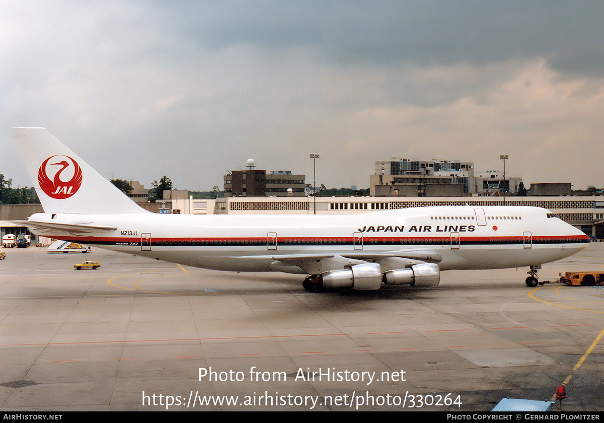 Aircraft Photo of N213JL | Boeing 747-346 | Japan Air Lines - JAL | AirHistory.net #330264