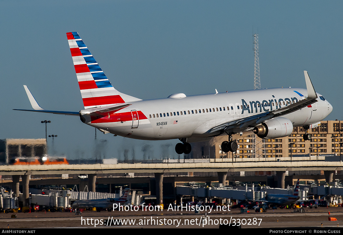 Aircraft Photo of N948NN | Boeing 737-823 | American Airlines | AirHistory.net #330287