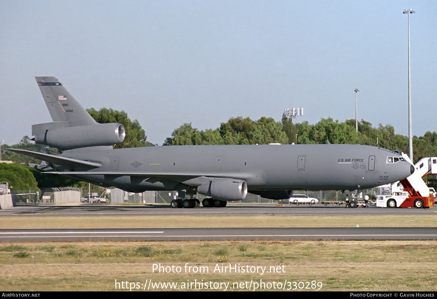 Aircraft Photo of 84-0192 / 40192 | McDonnell Douglas KC-10A Extender (DC-10-30CF) | USA - Air Force | AirHistory.net #330289