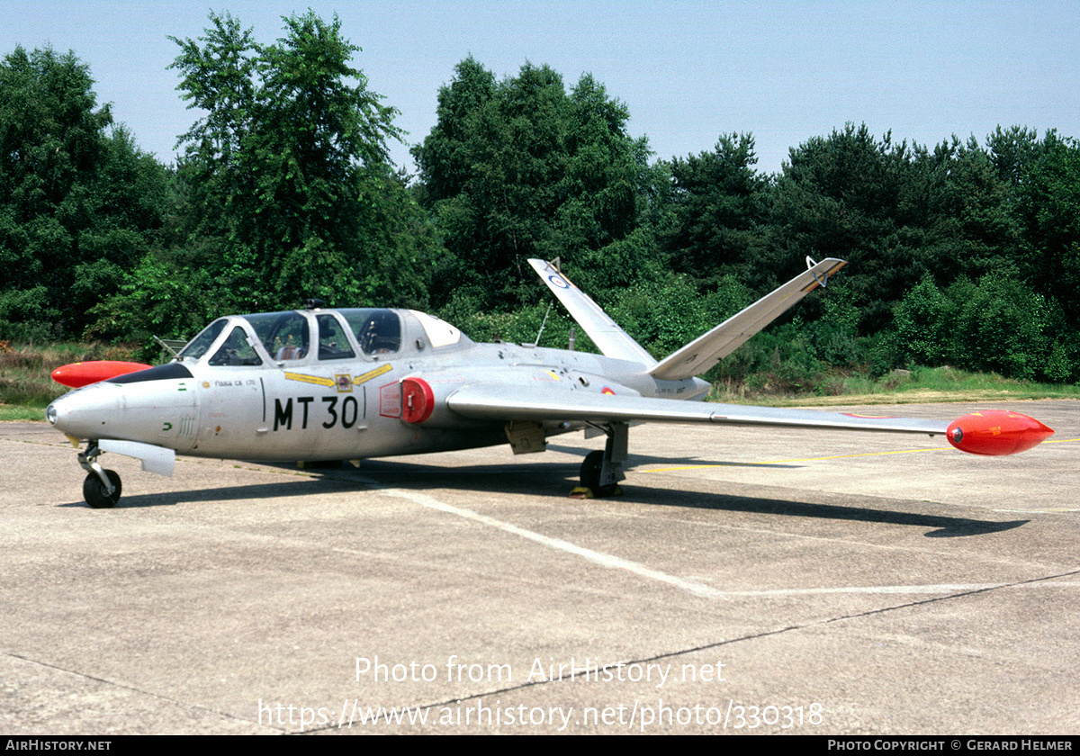 Aircraft Photo of MT30 | Fouga CM-170R Magister | Belgium - Air Force | AirHistory.net #330318