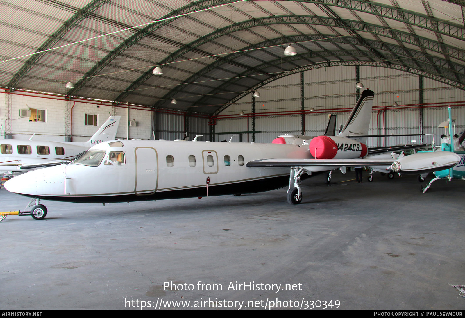 Aircraft Photo of N424CS | Israel Aircraft Industries IAI-1124 Westwind 1 | AirHistory.net #330349