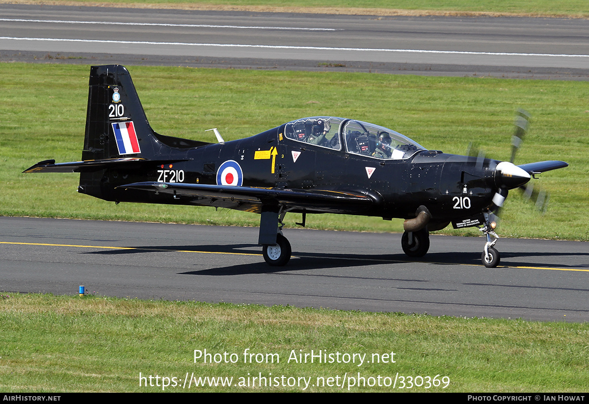 Aircraft Photo of ZF210 | Short S-312 Tucano T1 | UK - Air Force | AirHistory.net #330369