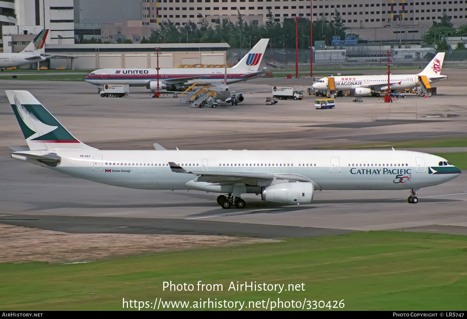 Aircraft Photo of VR-HLF | Airbus A330-342 | Cathay Pacific Airways | AirHistory.net #330426