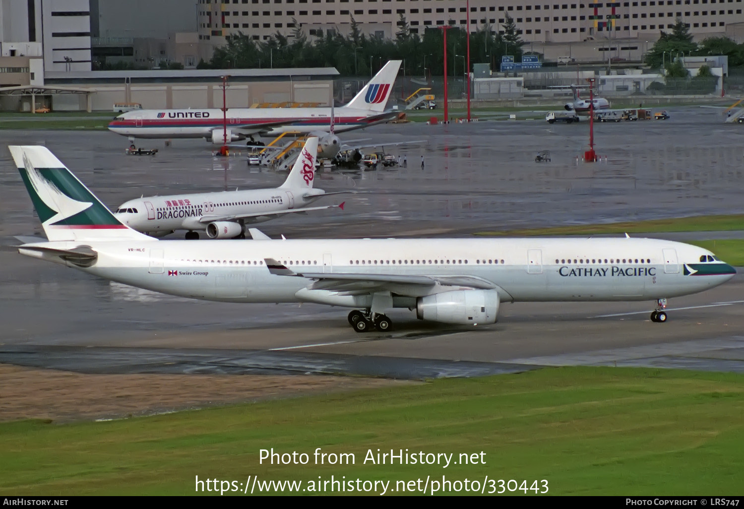 Aircraft Photo of VR-HLC | Airbus A330-342 | Cathay Pacific Airways | AirHistory.net #330443