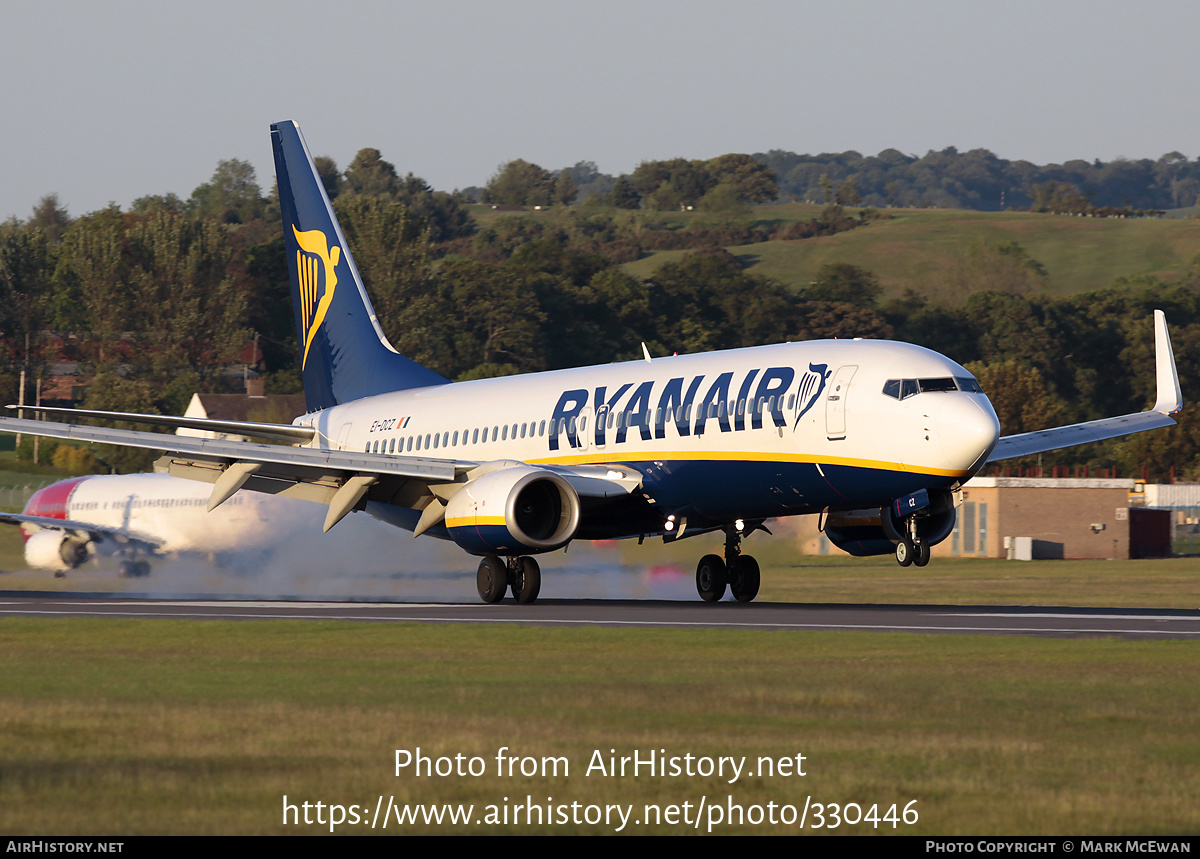 Aircraft Photo of EI-DCZ | Boeing 737-8AS | Ryanair | AirHistory.net #330446