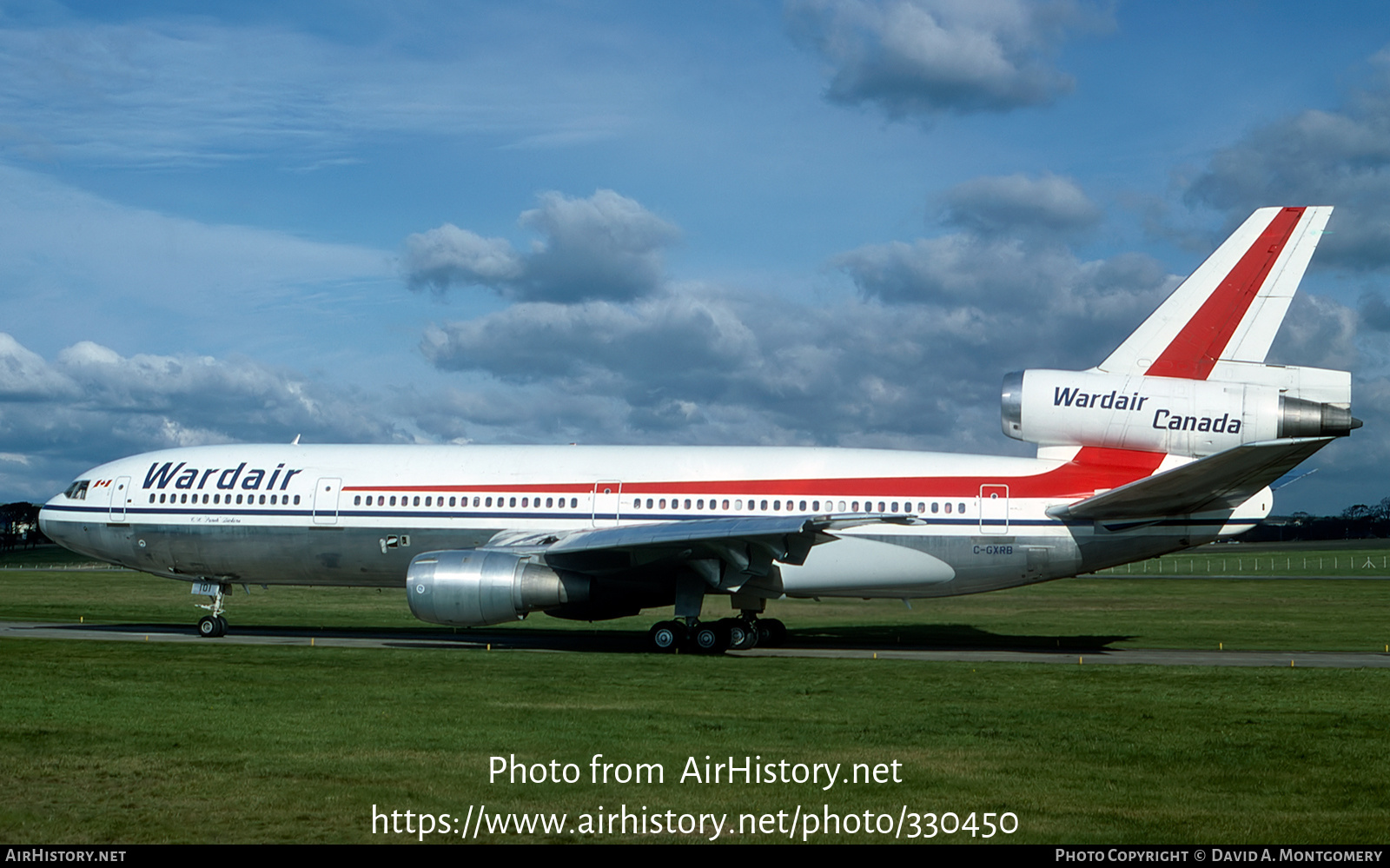 Aircraft Photo Of C Gxrb Mcdonnell Douglas Dc 10 30 Wardair Canada Airhistory Net