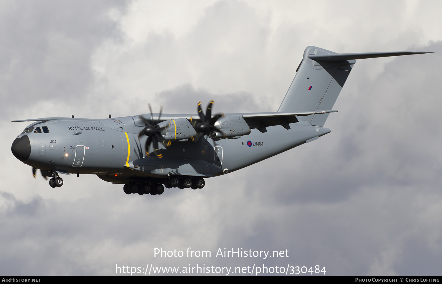 Aircraft Photo of ZM404 | Airbus A400M Atlas C1 | UK - Air Force | AirHistory.net #330484