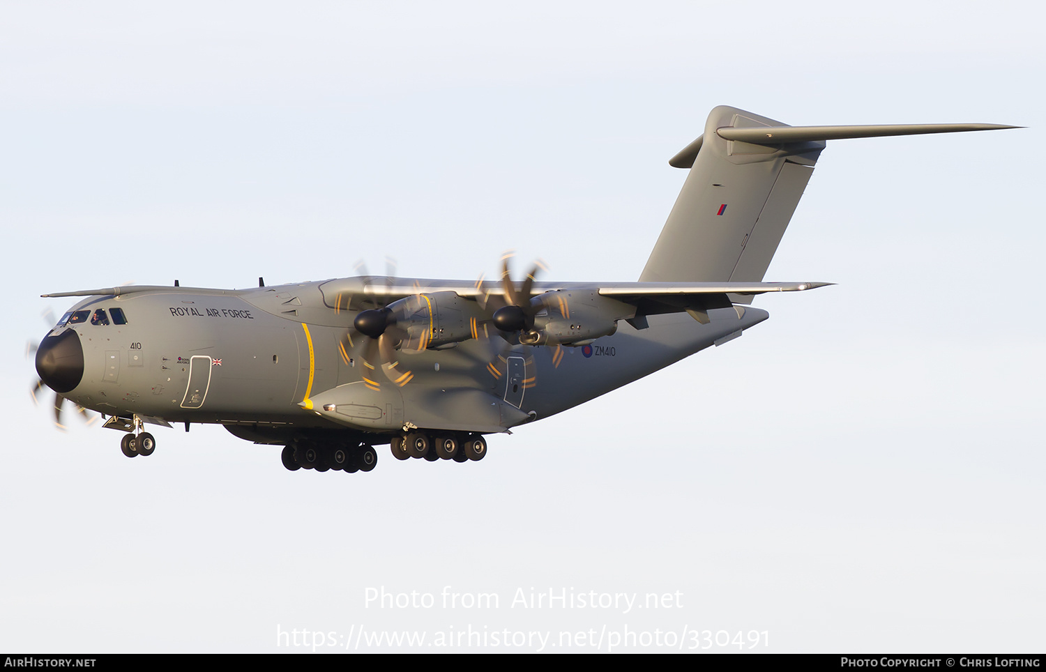 Aircraft Photo of ZM410 | Airbus A400M Atlas C1 | UK - Air Force | AirHistory.net #330491