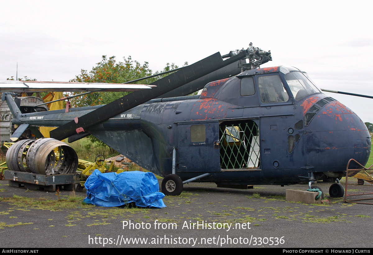 Aircraft Photo of WV198 | Sikorsky Whirlwind HAS22 (S-55D) | UK - Navy | AirHistory.net #330536