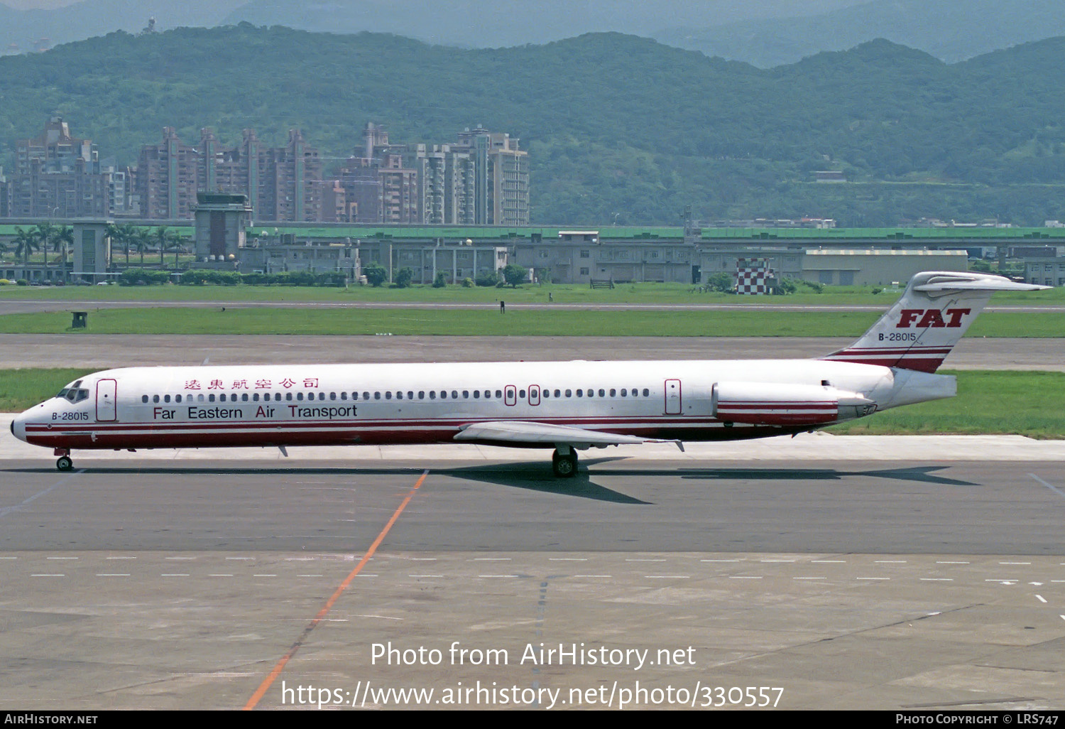 Aircraft Photo of B-28015 | McDonnell Douglas MD-83 (DC-9-83) | Far Eastern Air Transport - FAT | AirHistory.net #330557