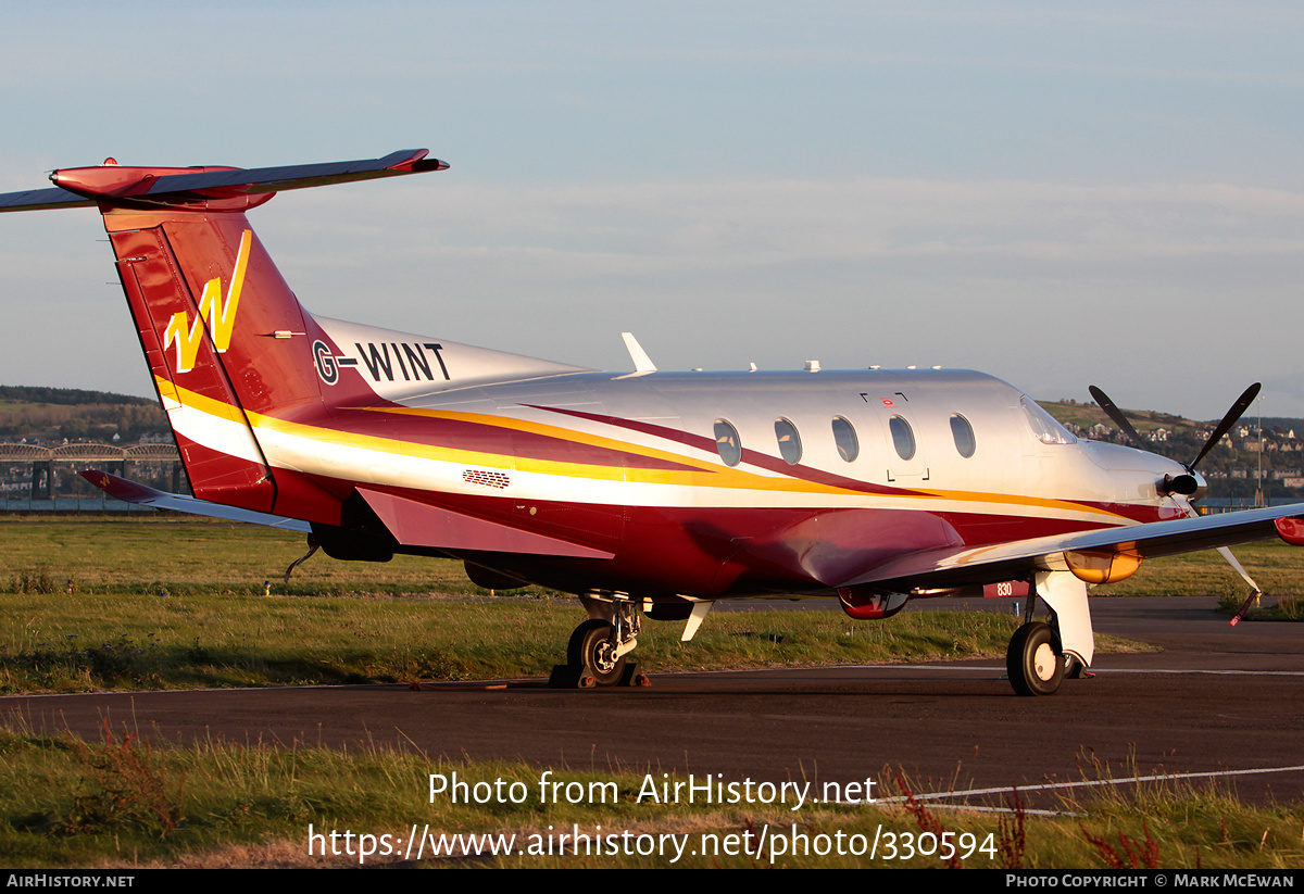 Aircraft Photo of G-WINT | Pilatus PC-12/47 | AirHistory.net #330594