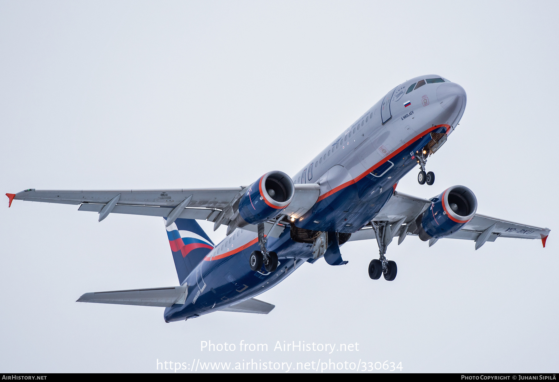 Aircraft Photo of VQ-BKU | Airbus A320-214 | Aeroflot - Russian Airlines | AirHistory.net #330634