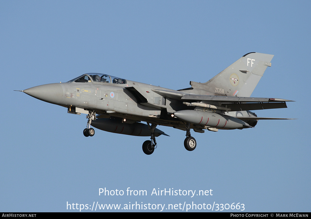 Aircraft Photo of ZE158 | Panavia Tornado F3 | UK - Air Force | AirHistory.net #330663