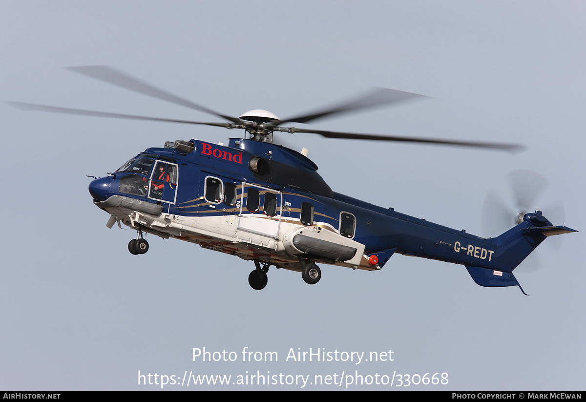 Aircraft Photo of G-REDT | Eurocopter EC-225LP Super Puma Mk2+ | Bond Offshore Helicopters | AirHistory.net #330668