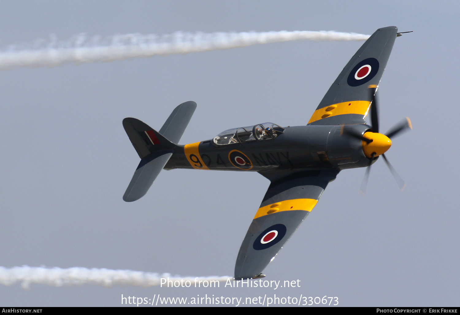 Aircraft Photo of N924G / VX300 | Hawker Sea Fury T20 | UK - Navy | AirHistory.net #330673