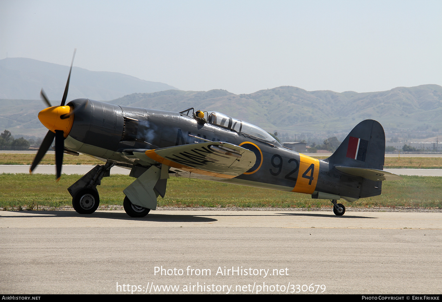 Aircraft Photo of N924G / VX300 | Hawker Sea Fury T20 | UK - Navy | AirHistory.net #330679