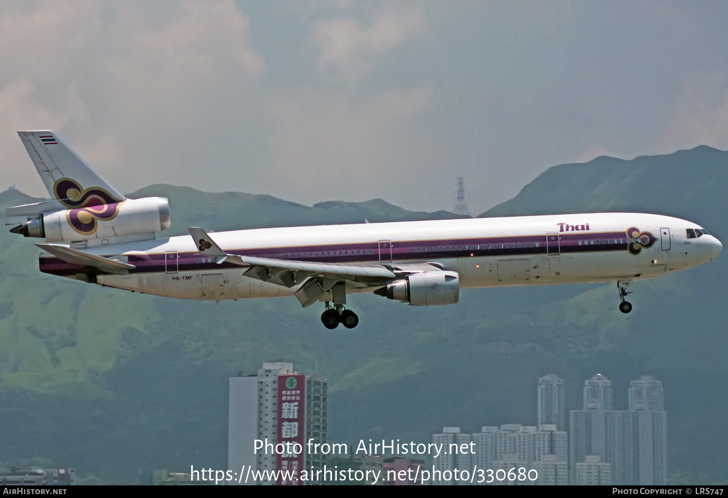 Aircraft Photo of HS-TMF | McDonnell Douglas MD-11 | Thai Airways International | AirHistory.net #330680