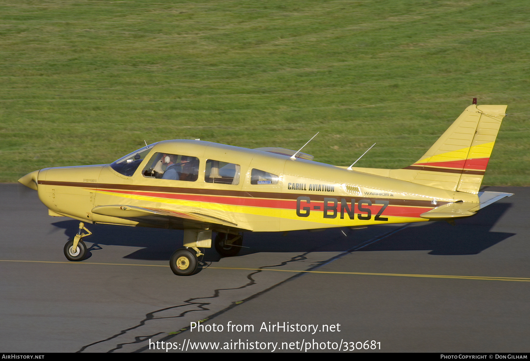 Aircraft Photo of G-BNSZ | Piper PA-28-161 Warrior II | AirHistory.net #330681