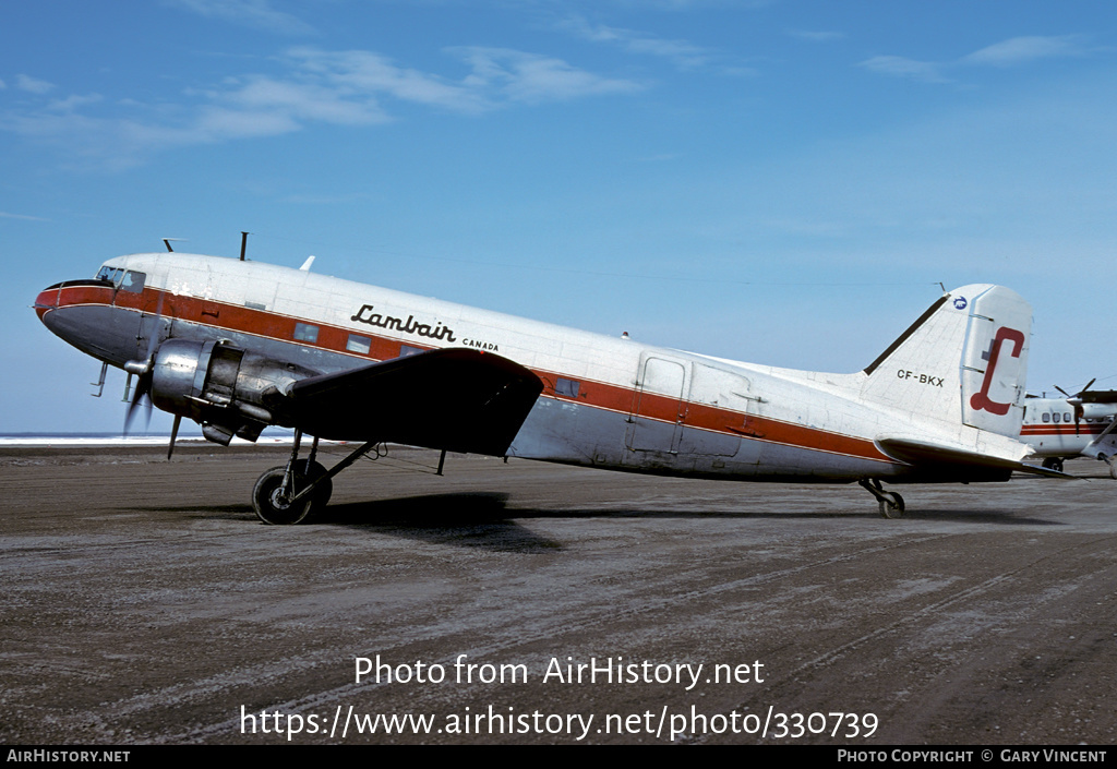 Aircraft Photo of CF-BKX | Douglas C-47B Dakota | Lambair Canada | AirHistory.net #330739