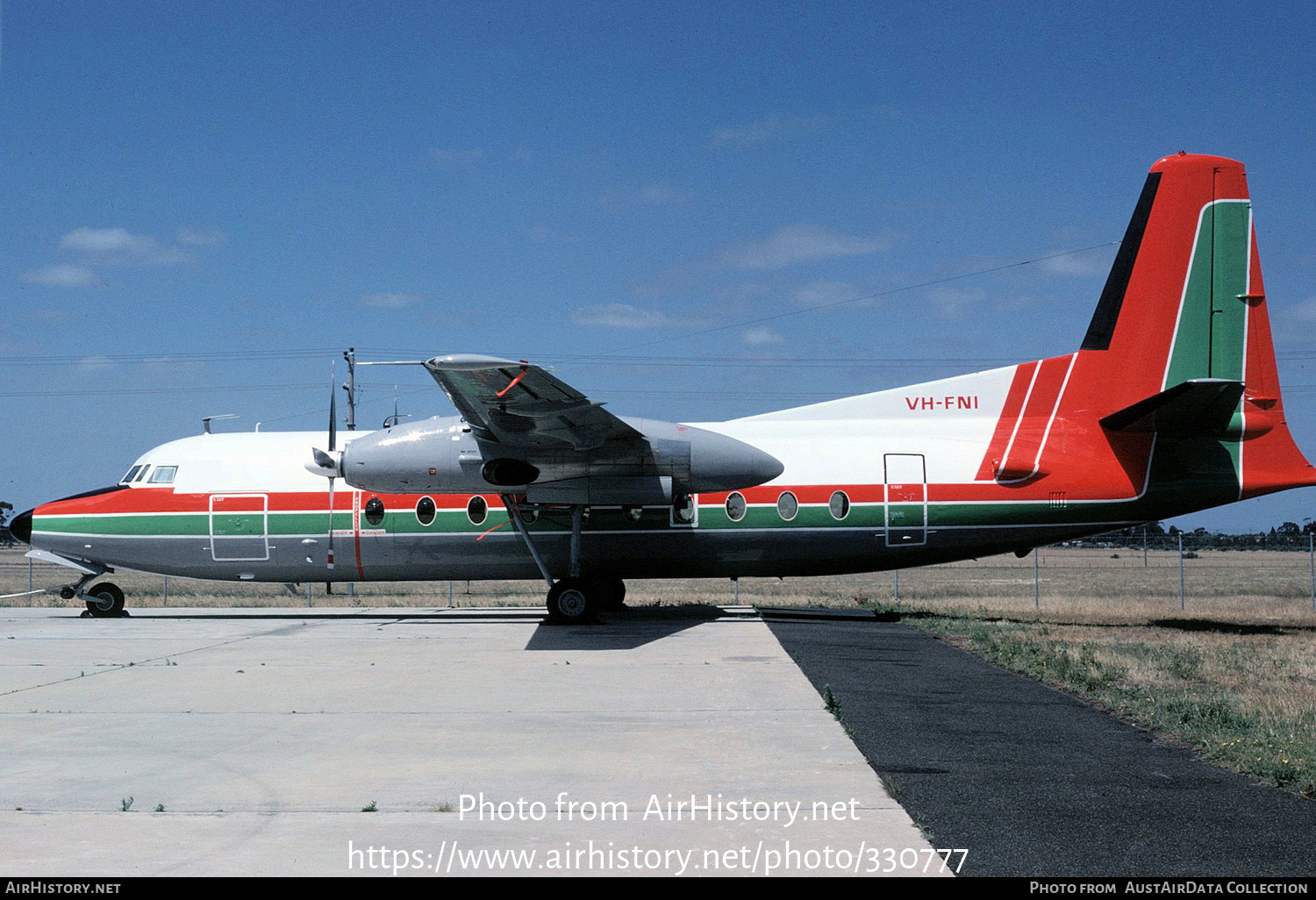 Aircraft Photo of VH-FNI | Fokker F27-200 Friendship | AirHistory.net #330777