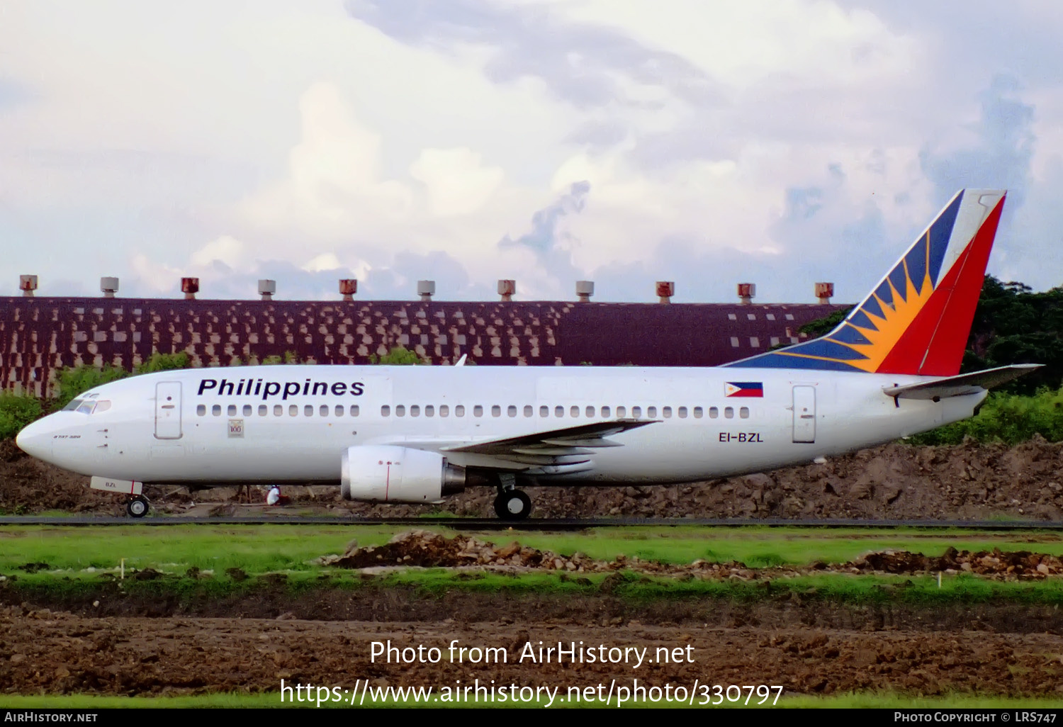 Aircraft Photo of EI-BZL | Boeing 737-3Y0 | Philippine Airlines | AirHistory.net #330797