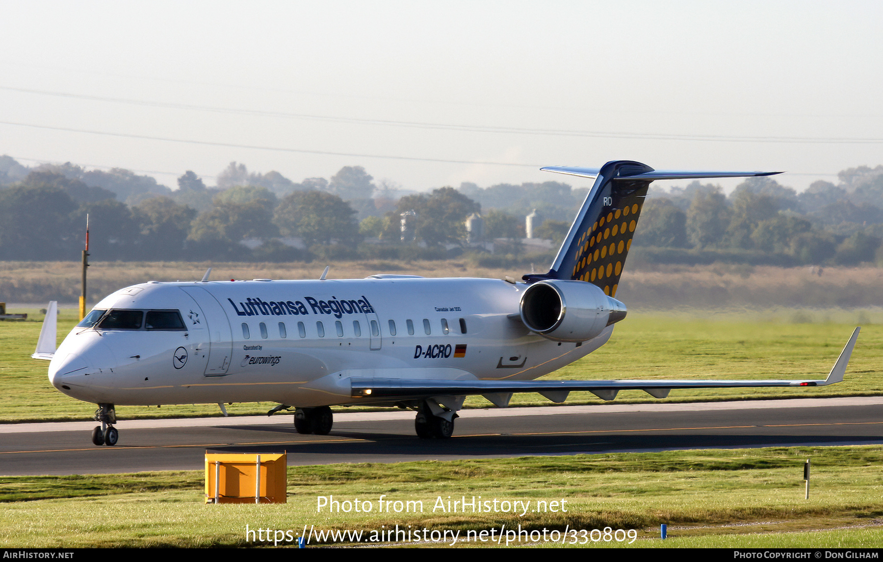 Aircraft Photo of D-ACRO | Bombardier CRJ-200LR (CL-600-2B19) | Lufthansa Regional | AirHistory.net #330809