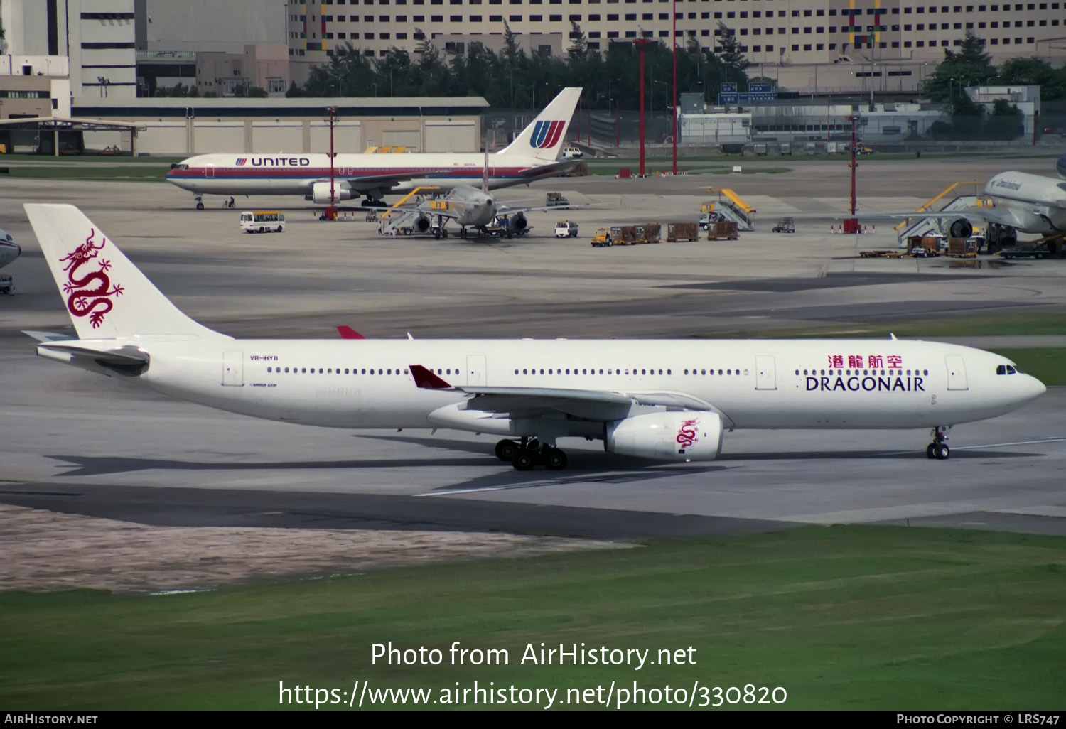 Aircraft Photo of VR-HYB | Airbus A330-342 | Dragonair | AirHistory.net #330820