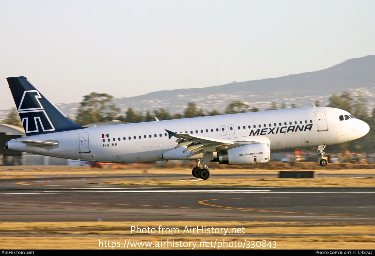 Aircraft Photo of F-OHMM | Airbus A320-231 | Mexicana | AirHistory.net #330843