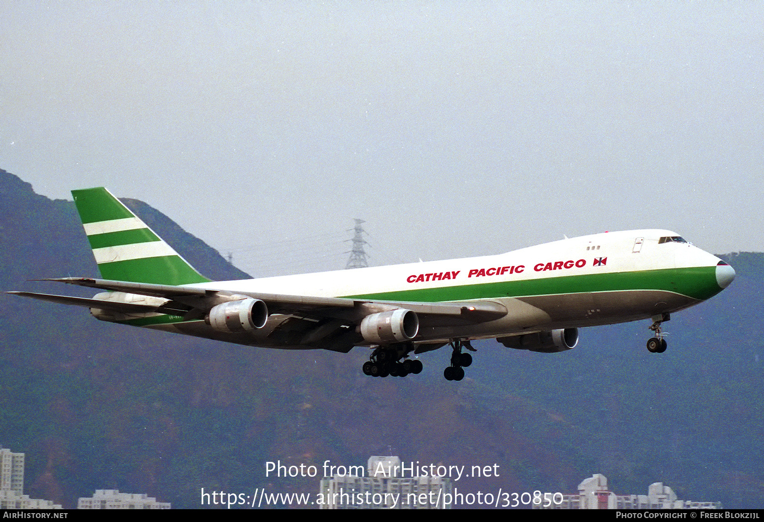 Aircraft Photo of VR-HVY | Boeing 747-236F/SCD | Cathay Pacific Airways Cargo | AirHistory.net #330850