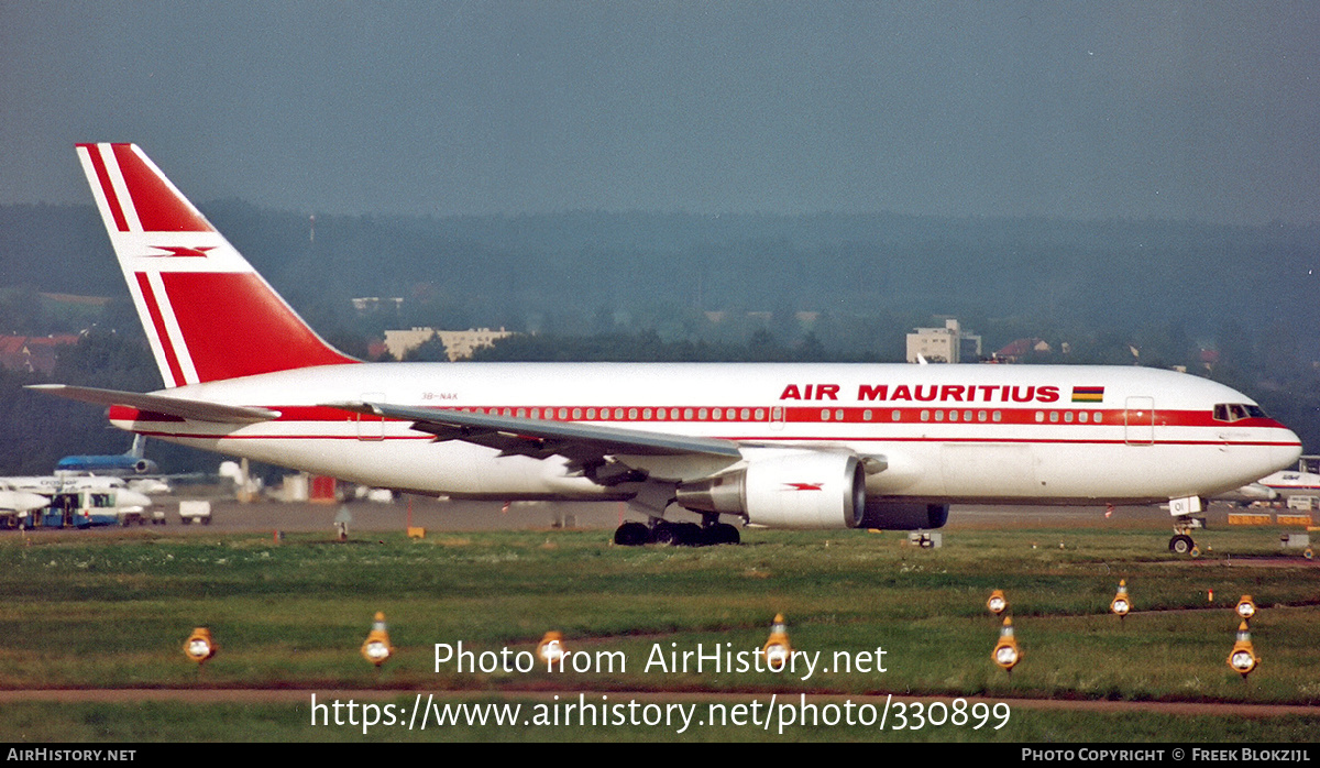 Aircraft Photo of 3B-NAK | Boeing 767-23B/ER | Air Mauritius | AirHistory.net #330899