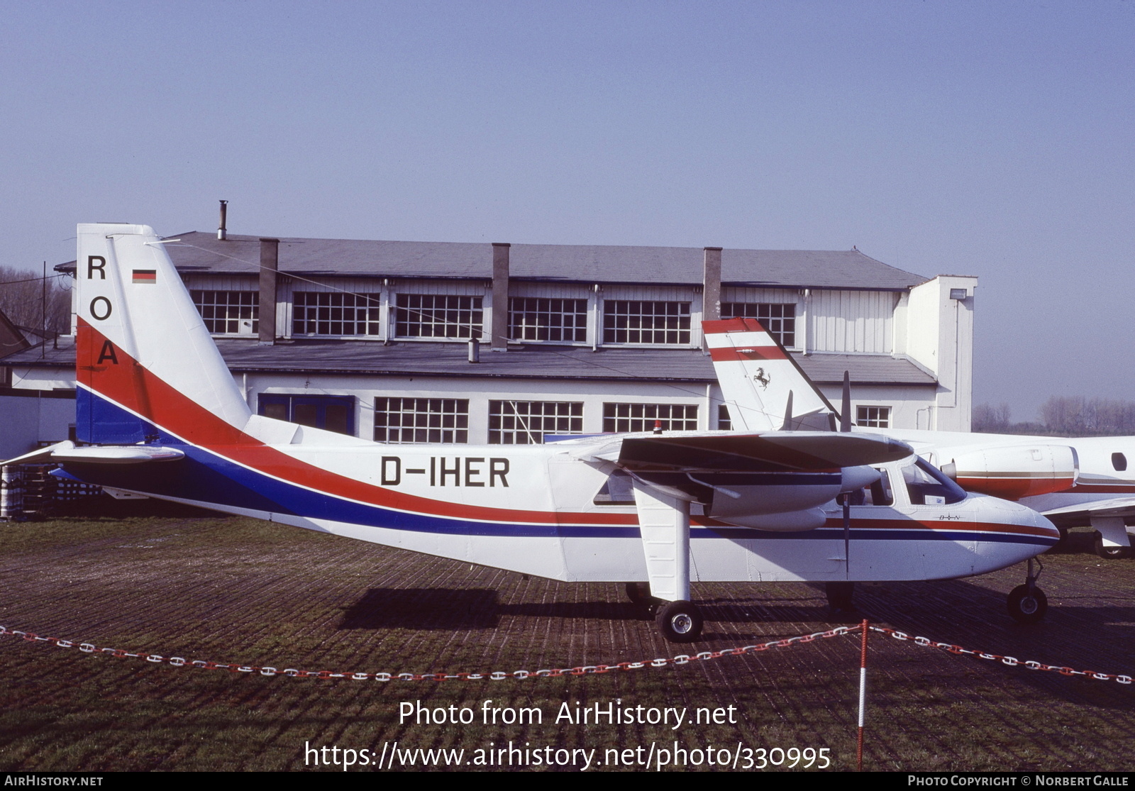 Aircraft Photo of D-IHER | Britten-Norman BN-2A-8 Islander | ROA - Roland Air | AirHistory.net #330995