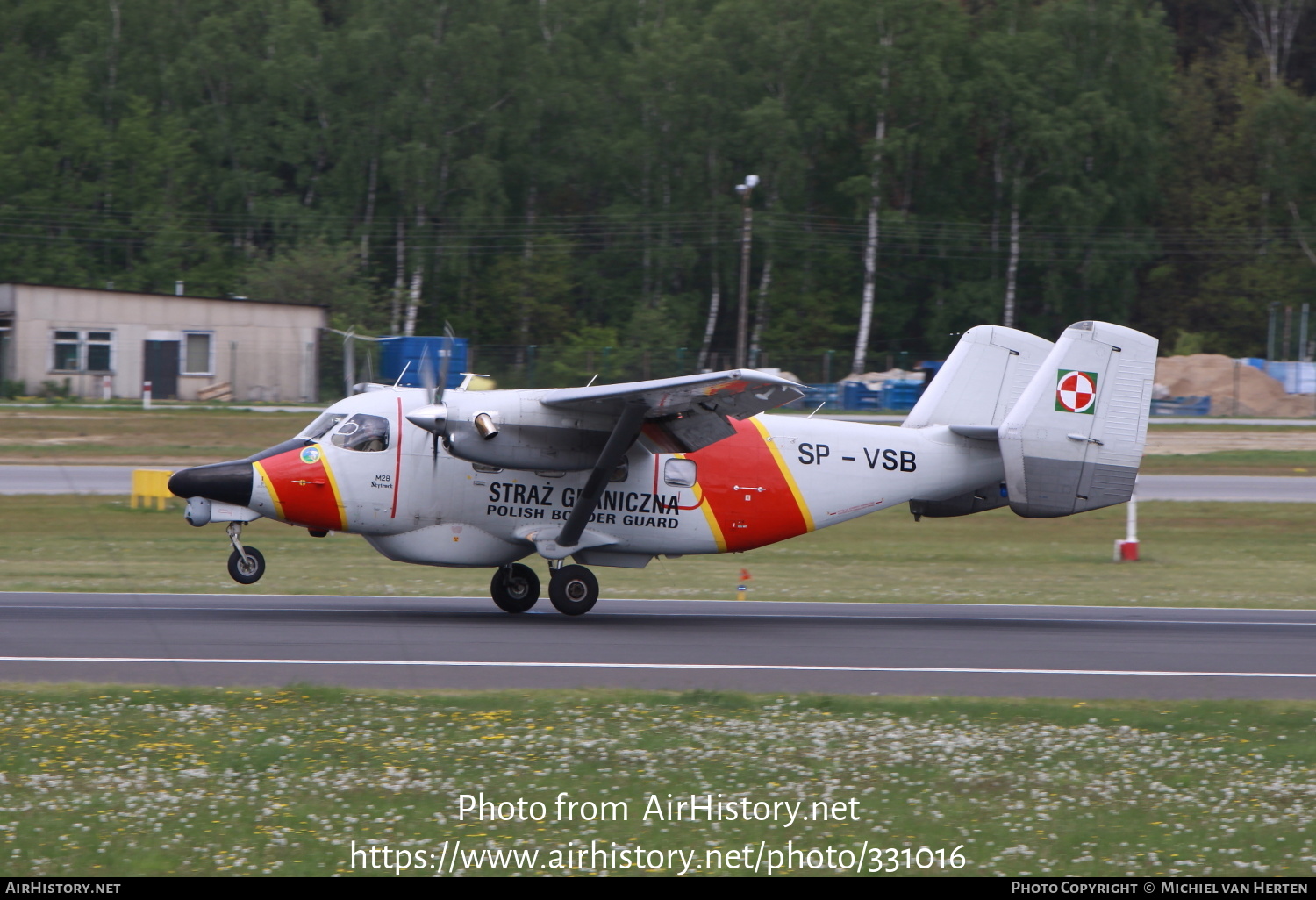 Aircraft Photo of SP-VSB | PZL-Mielec M-28-05 Skytruck | Poland - Border Guard | AirHistory.net #331016