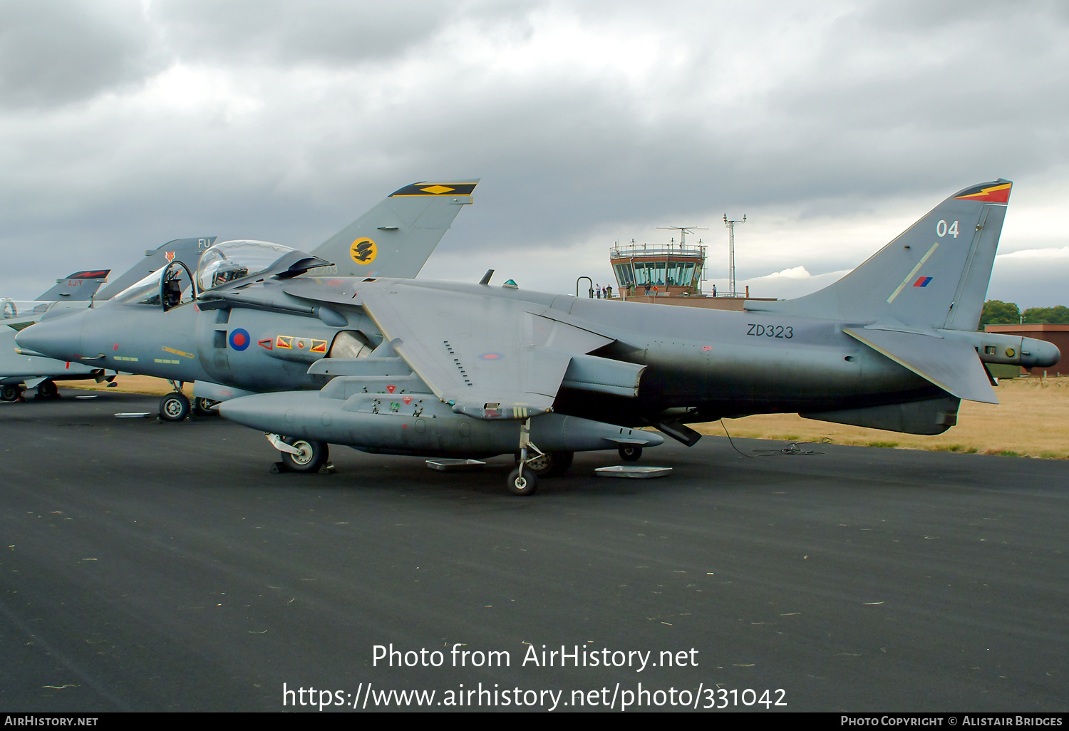 Aircraft Photo of ZD323 | British Aerospace Harrier GR7 | UK - Air Force | AirHistory.net #331042