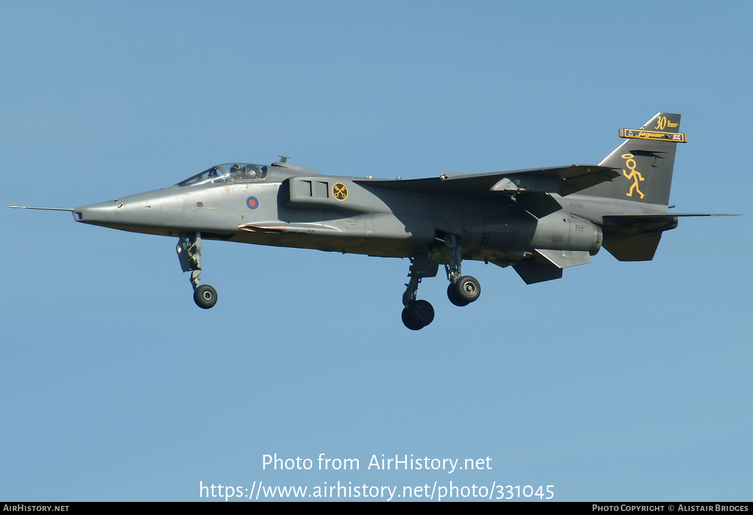 Aircraft Photo of XX766 | Sepecat Jaguar GR3A | UK - Air Force | AirHistory.net #331045