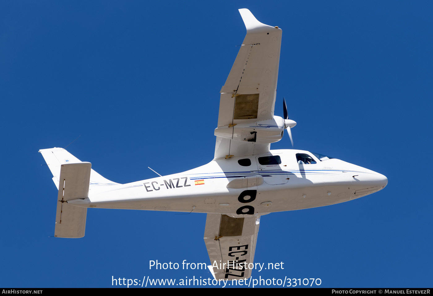 Aircraft Photo of EC-MZZ | Tecnam P2006T | AirHistory.net #331070