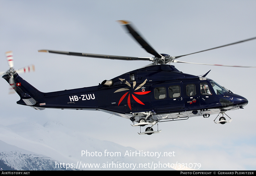 Aircraft Photo of HB-ZUU | AgustaWestland AW-139 | Swiss Jet | AirHistory.net #331079