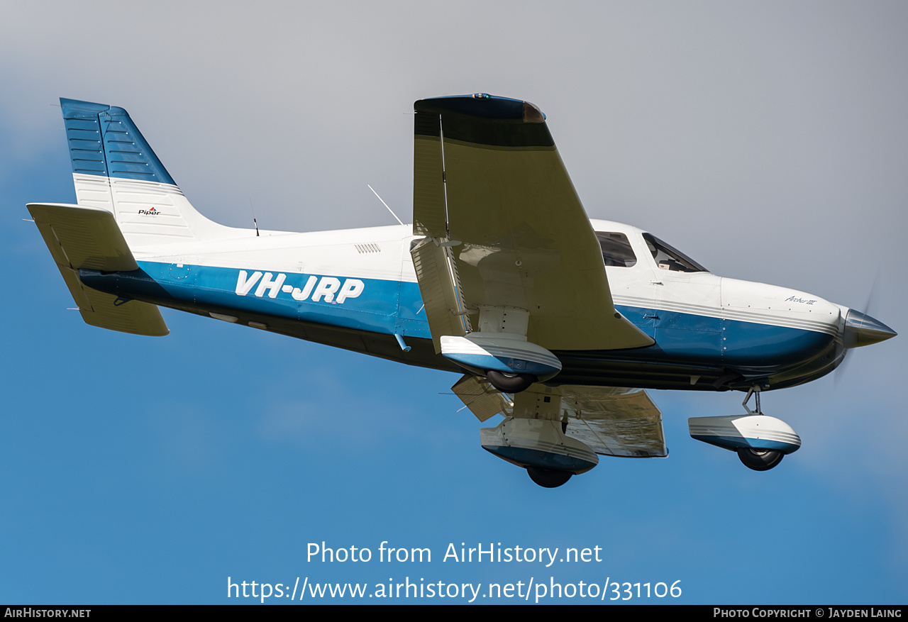 Aircraft Photo of VH-JRP | Piper PA-28-181 Archer III | AirHistory.net #331106