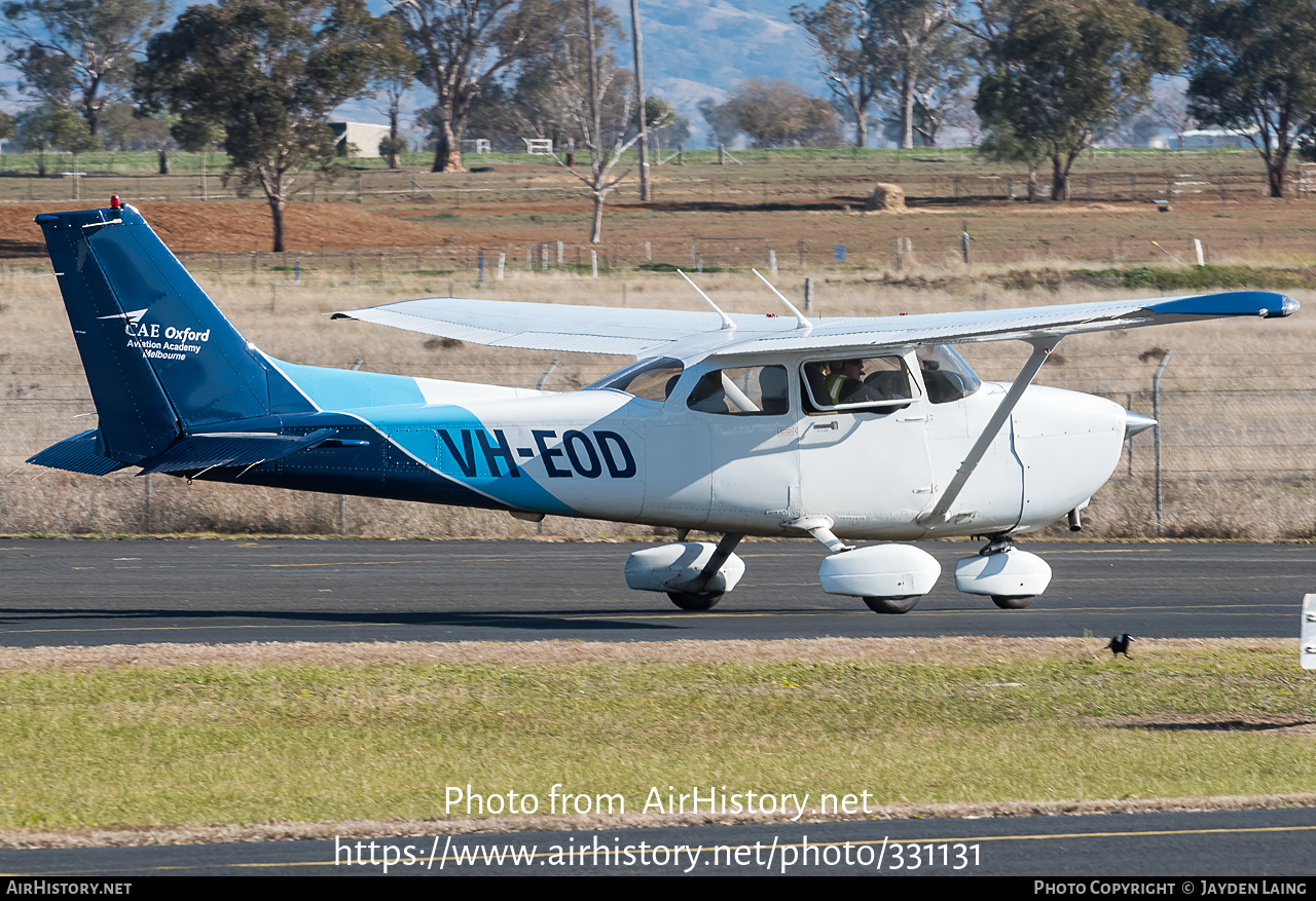 Aircraft Photo of VH-EOD | Cessna 172S Skyhawk SP | Oxford Aviation Academy | AirHistory.net #331131