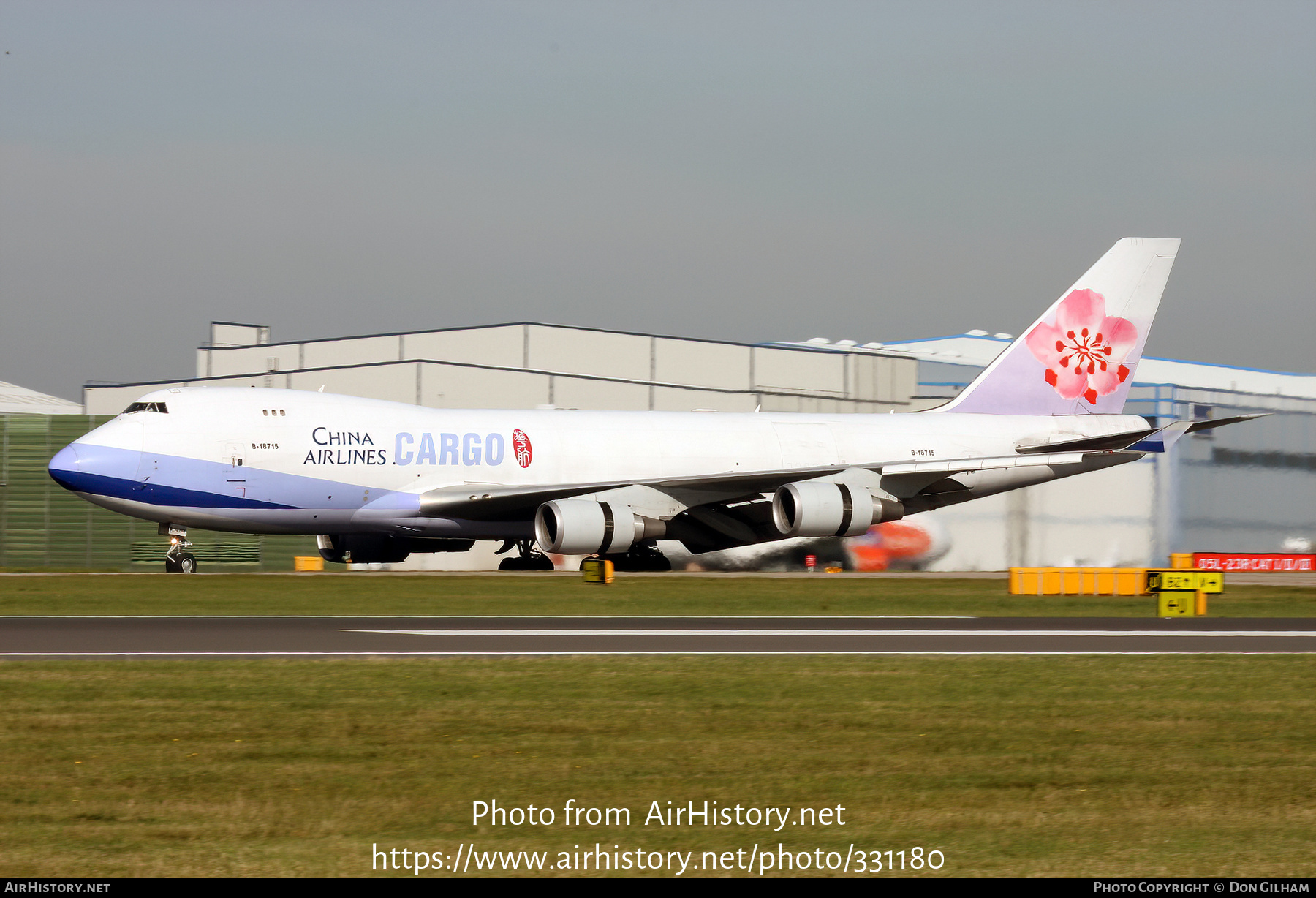 Aircraft Photo of B-18715 | Boeing 747-409F/SCD | China Airlines Cargo | AirHistory.net #331180