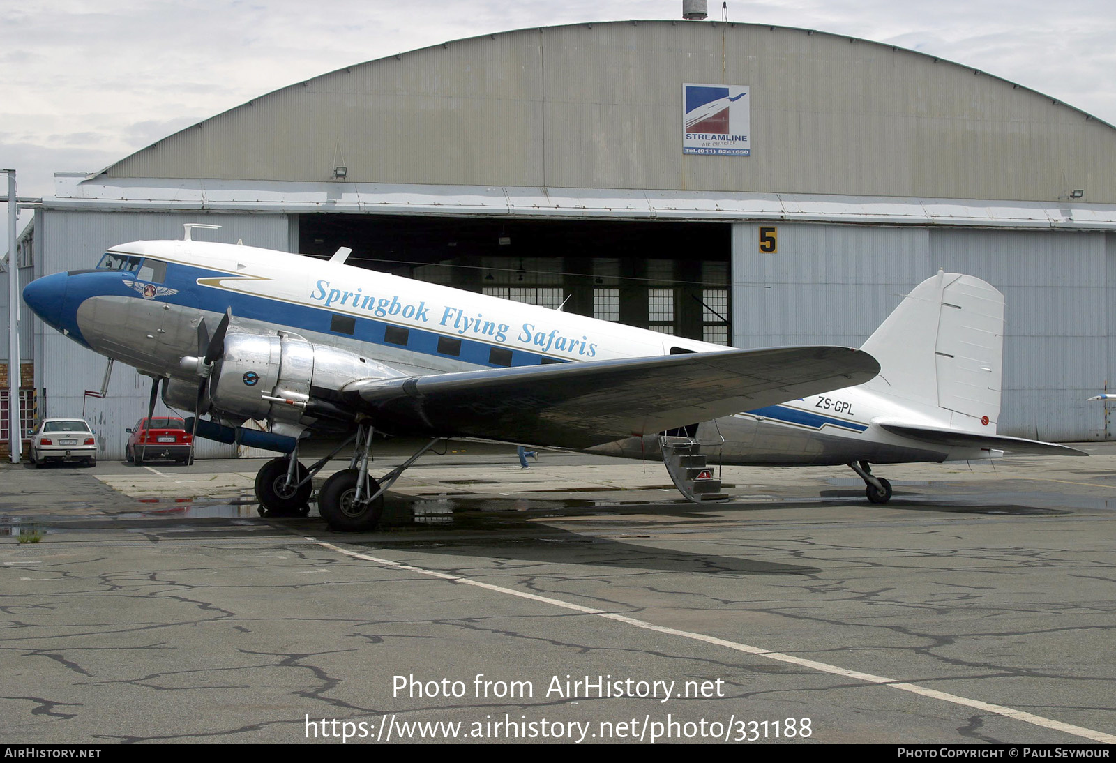 Aircraft Photo of ZS-GPL | Douglas C-47A Skytrain | Springbok Flying Safaris | AirHistory.net #331188